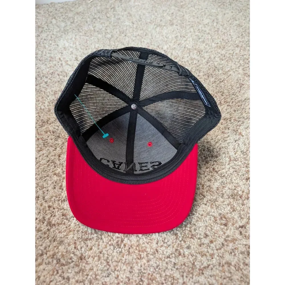 RICHARDSON BRAND CAROLINA HURRICANES HOCKEY baseball cap/hat; adjustable